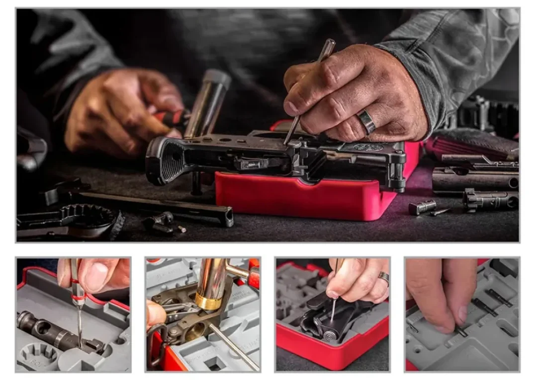 Bloque Maestro Para Desarme Y Mantenimiento De Ar15 Fabricado En Abs
