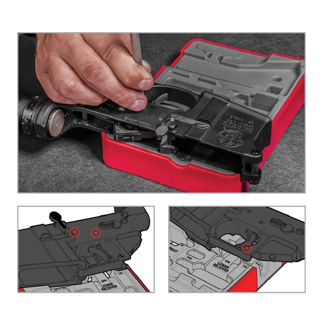 Bloque Maestro Para Desarme Y Mantenimiento De Ar15 Fabricado En Abs