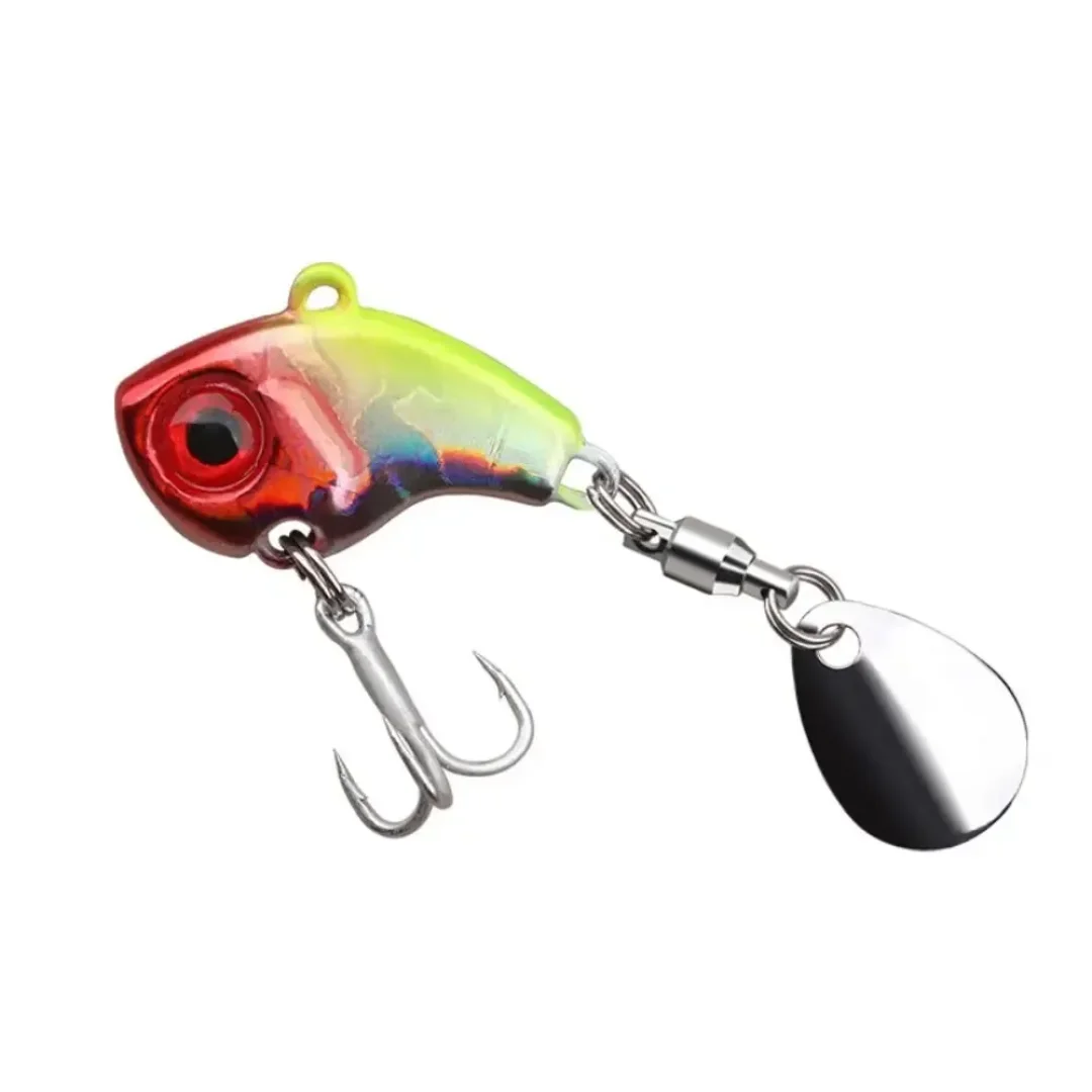 SeñUelo Pez Con Cucharilla Para Pesca De 3.5 Cms 14 G - Amarillo