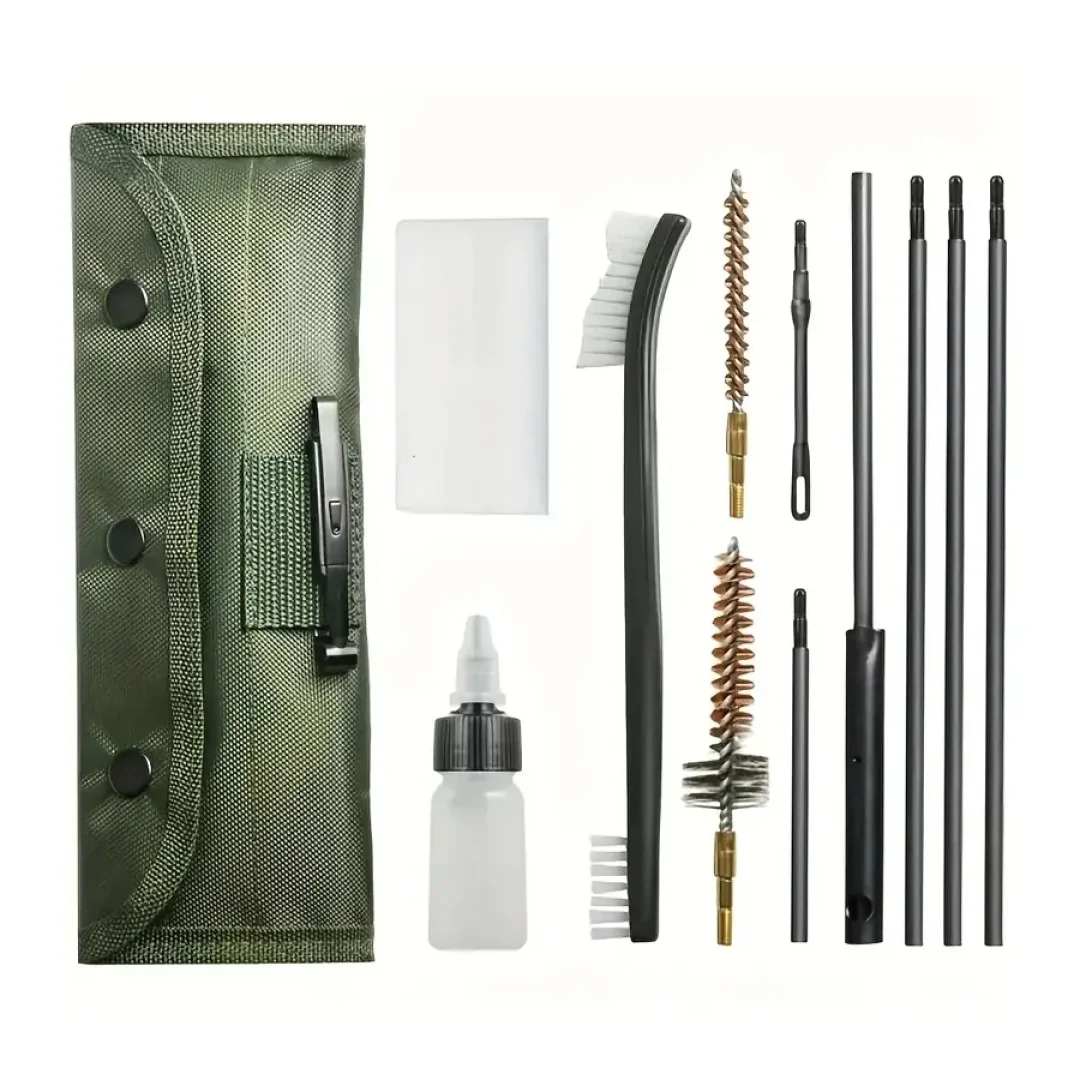 Kit Para Limpieza De Armas Con Baqueta MetáLica