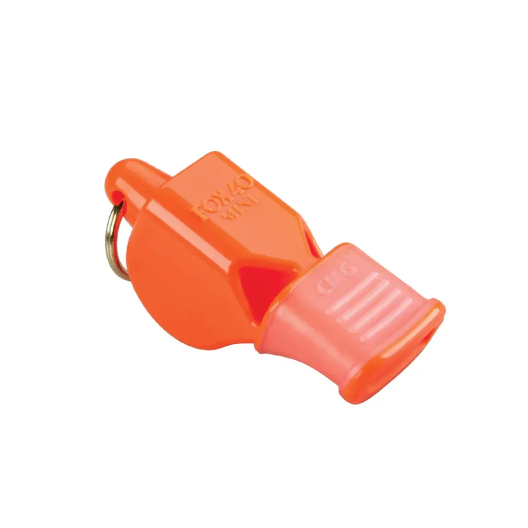 Silbato Fox 40 Mini Cmg Con Boquilla En Colores 109 Db - Amarillo