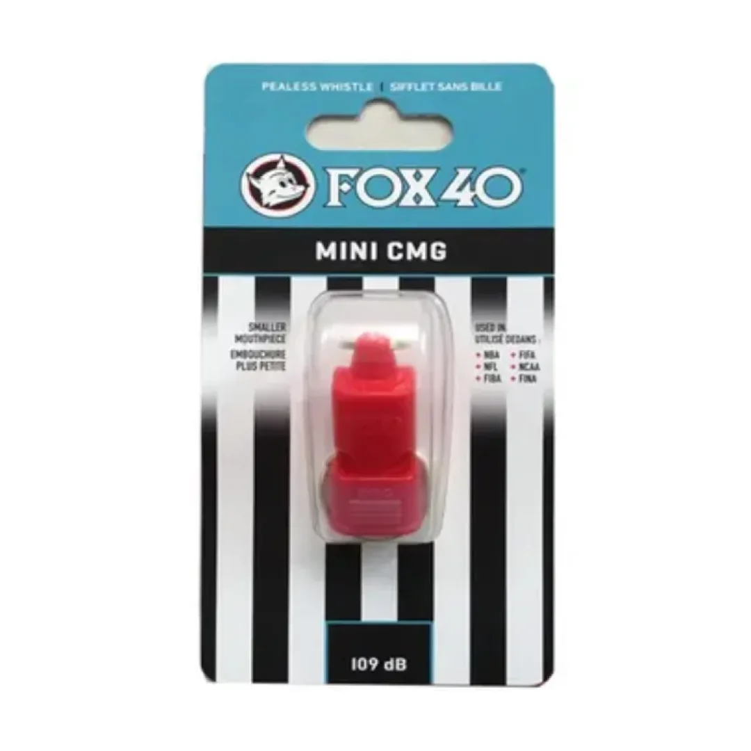 Silbato Fox 40 Mini Cmg Con Boquilla En Colores 109 Db - Amarillo