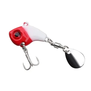 SeñUelo Pez Con Cucharilla Para Pesca De 3.5 Cms 14 G - Blanco