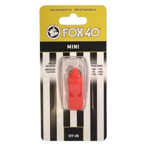 Silbato Fox 40 Mini En Colores 109 Db - Naranja