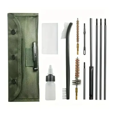 Kit Para Limpieza De Armas Con Baqueta MetáLica