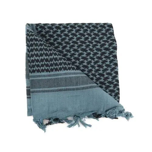 Shemagh Condor Outdoor De Algodon 1.10 M X 1.10 M - Follaje / Negro