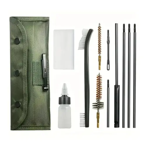 Kit Para Limpieza De Armas Con Baqueta MetáLica