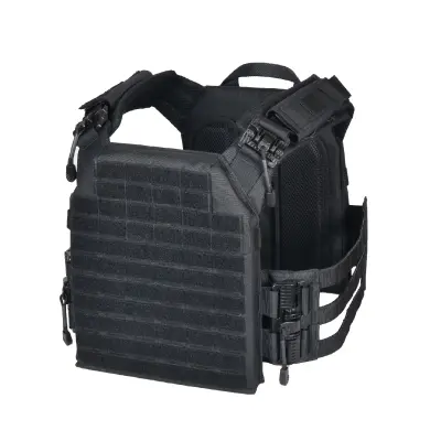 Chaleco Tactico Porta Placas Con Liberacion Rapida Maxtacs Modelo Qr4 - Negro