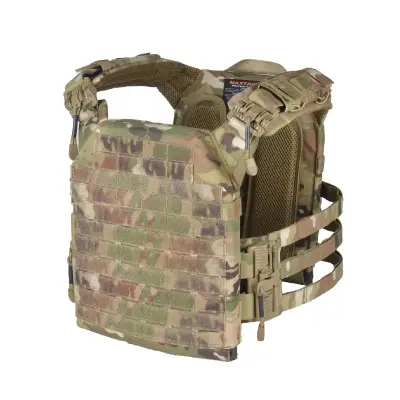 Chaleco Tactico Porta Placas Con Liberacion Rapida Maxtacs Modelo Qr4 - Multicam