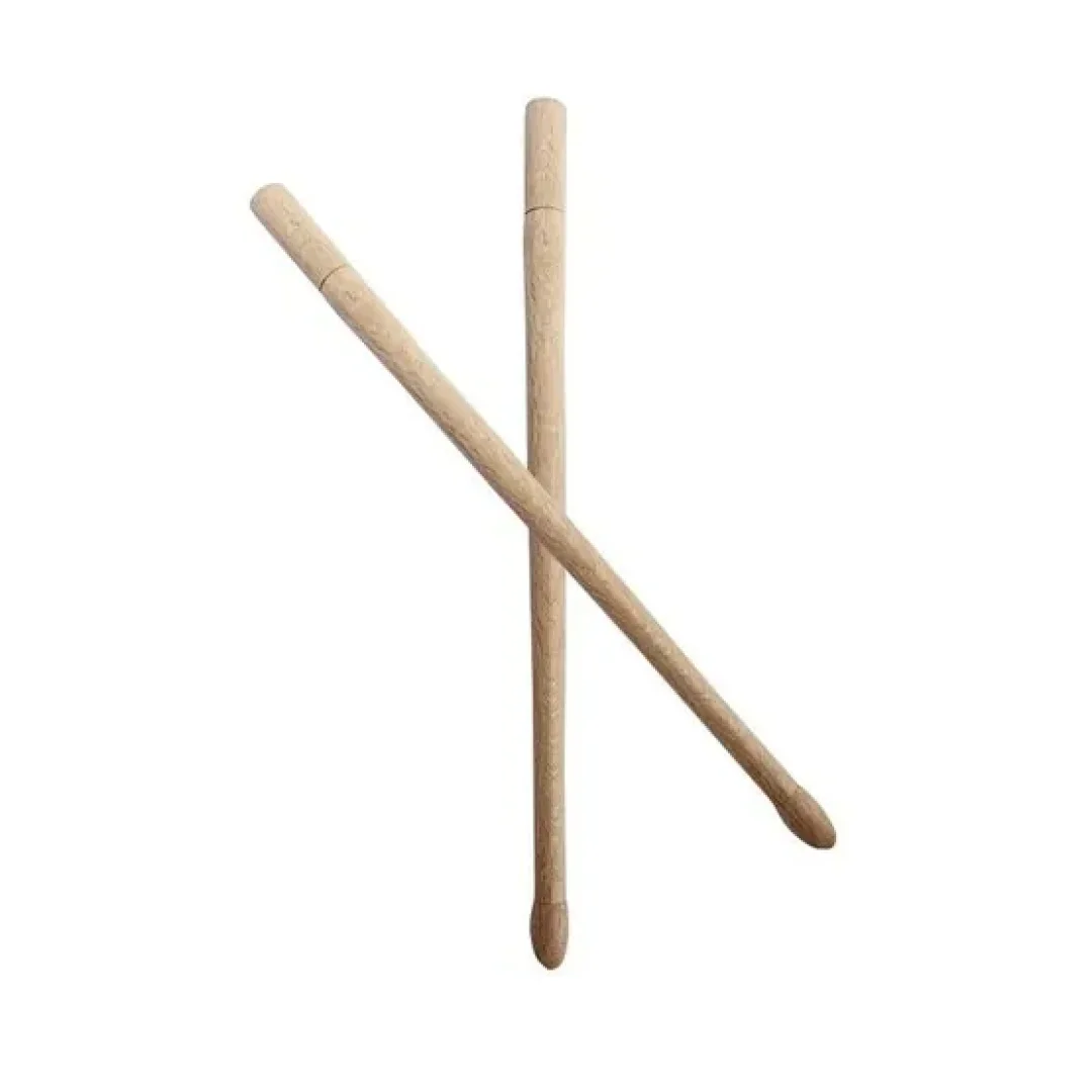 Par De Baquetas En Madera
