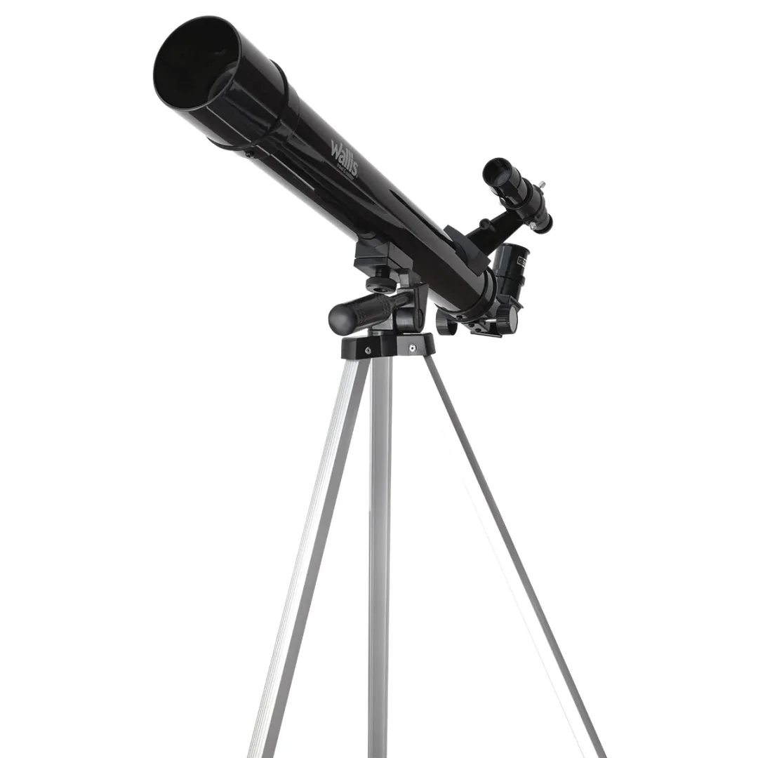 Telescopio Refractor Con Montura Altazimutal 600x50 Mm Negro