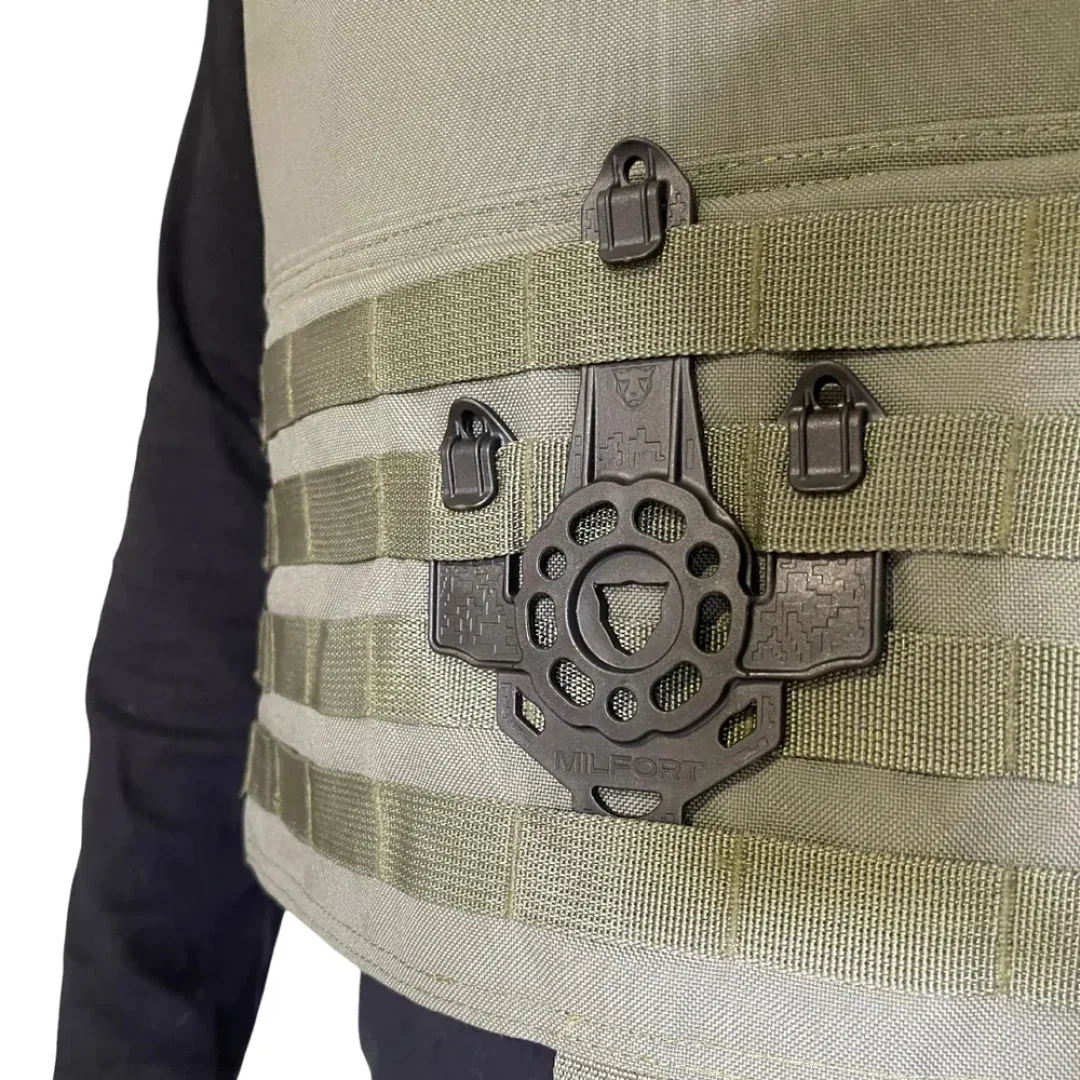 Gancho De Polimero Para Sistema Molle Milfort