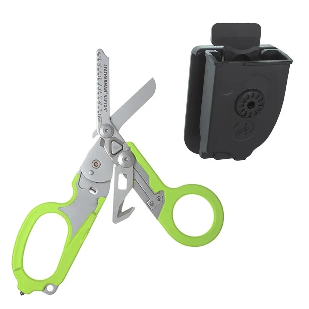 Tijera Para Paramedico Leatherman Raptor Rescue 6 Funciones - Verde