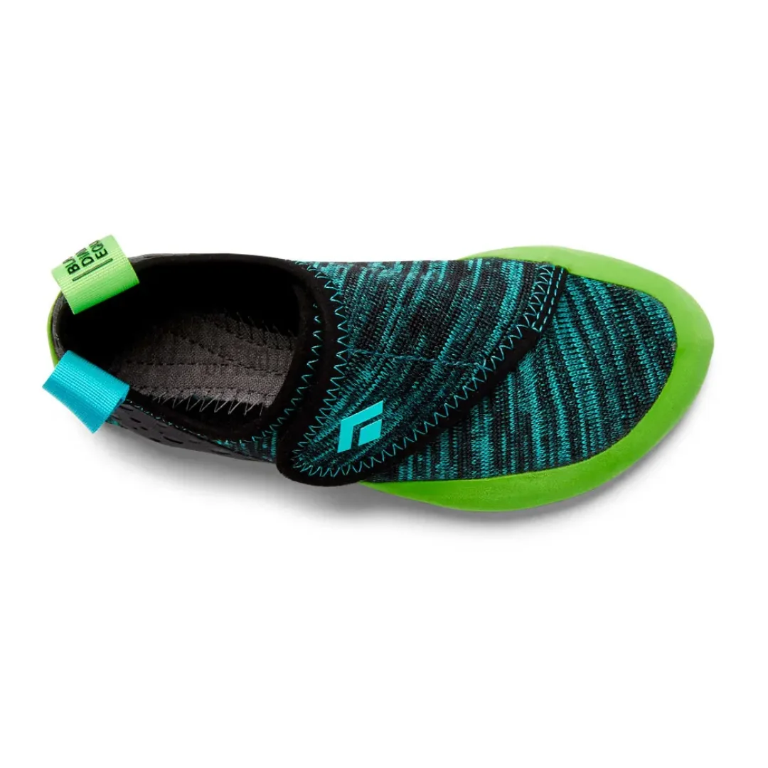 Zapato Para Escalada Black Diamond Momentum Kids Envy Green - Talla 24 - Azul