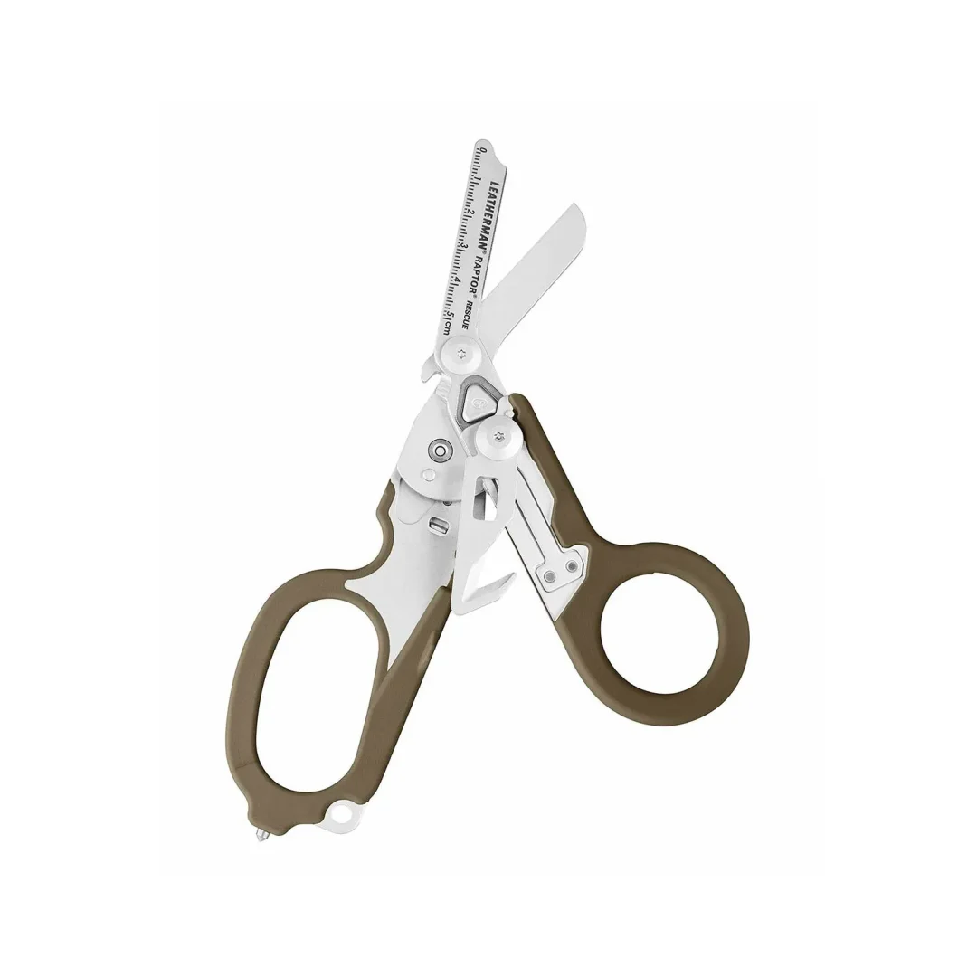 Tijera Para Paramedico Leatherman Raptor Rescue 6 Funciones - Tan