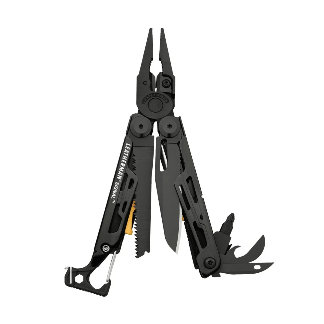 Navaja Multiherramienta Leatherman Signal Con 19 Funciones - Negro