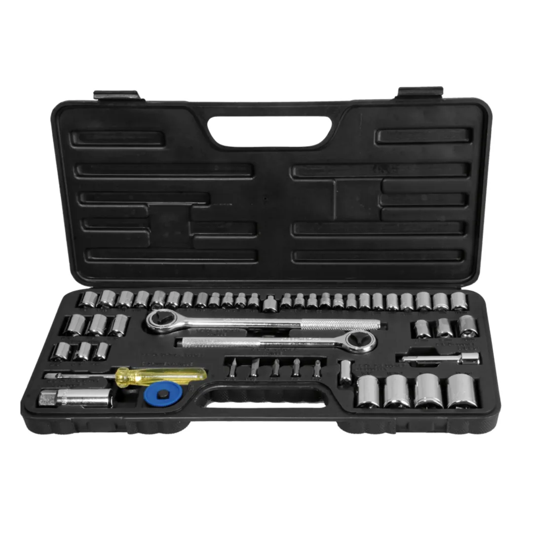 Juego Lion Tools De Matraca Y Dados 52 Pzas 0034