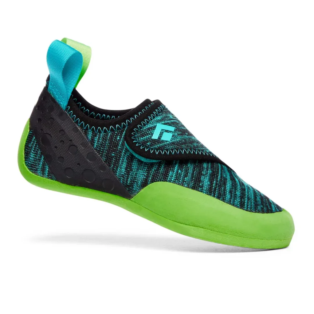 Zapato Para Escalada Black Diamond Momentum Kids Envy Green - Talla 24 - Azul