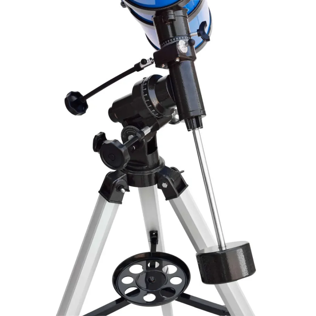 Telescopio Reflector Con Montura Ecuatorial Eq3 Amp. 500x114 Mm Azul