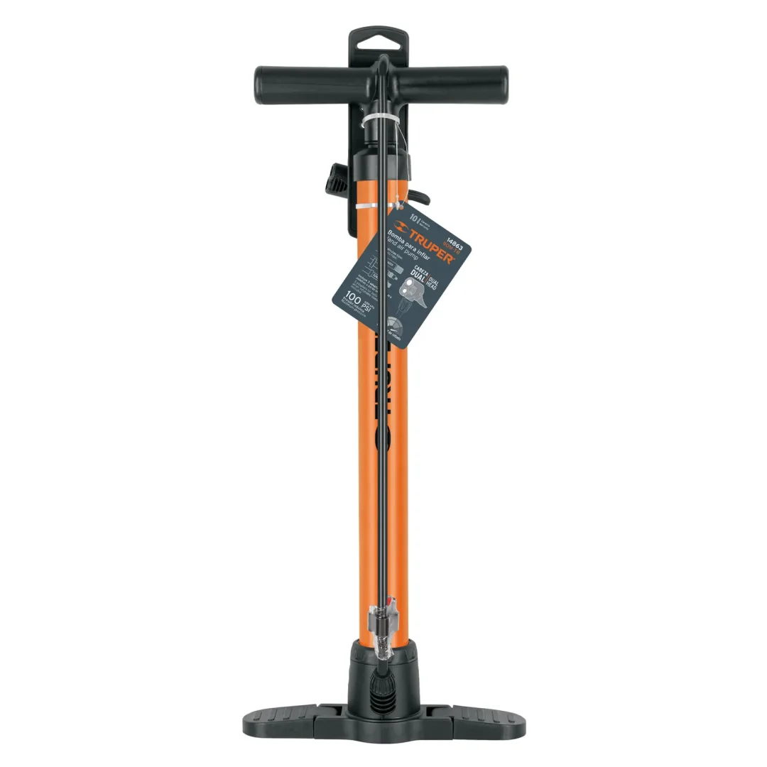 Bomba Para Inflar Truper De Uso Rudo Bom-Tr 14863