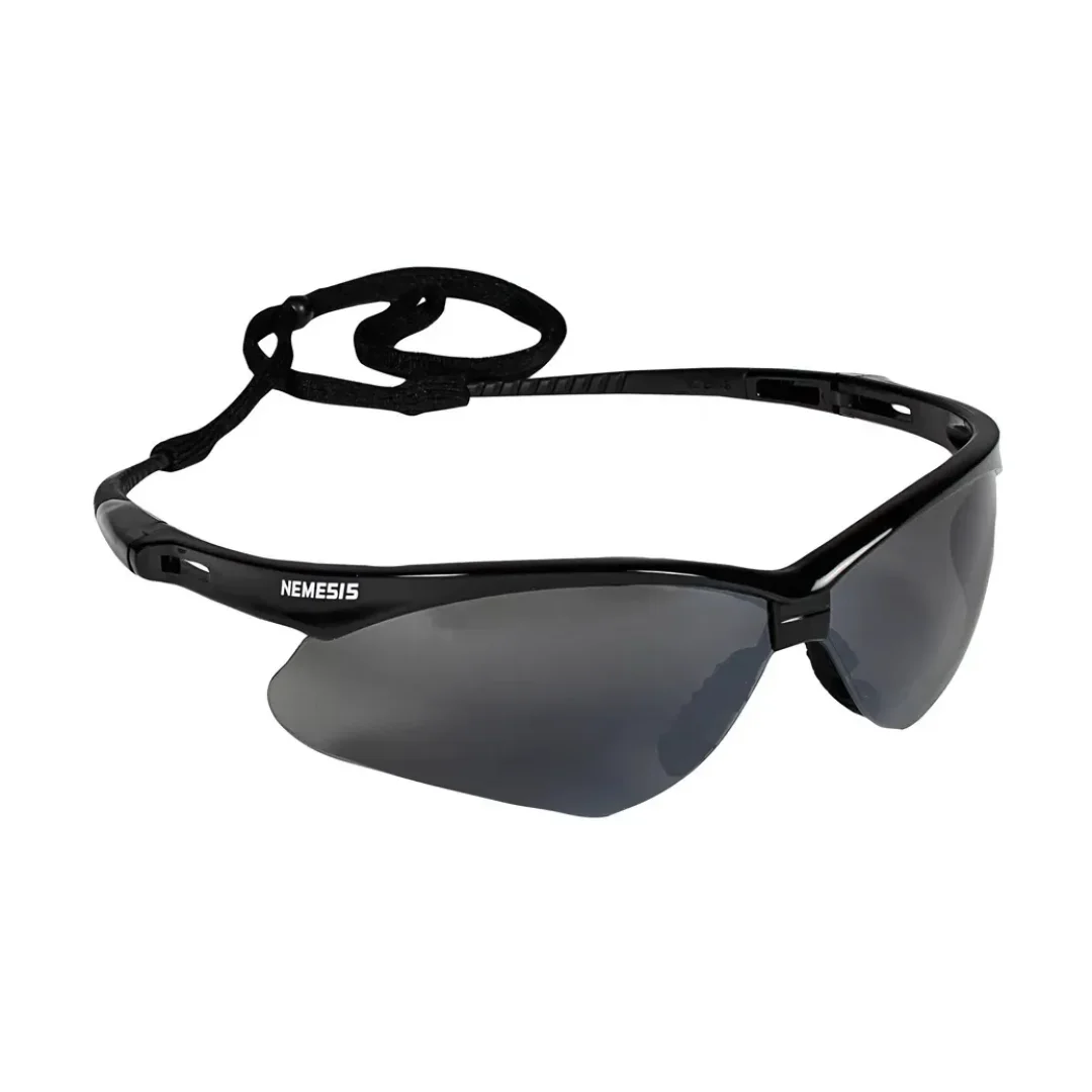 Lente Nemesis De Seguridad Armazon Negro Con Mica Negra 25688