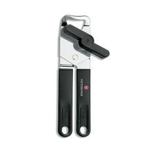 Abrelatas Victorinox En Acero Inoxidable Con Mango Plastico 7.6857 - Negro