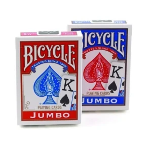 Barajas De Poker Bicycle NúMero Jumbo - Azul