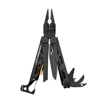 Navaja Multiherramienta Leatherman Signal Con 19 Funciones - Negro