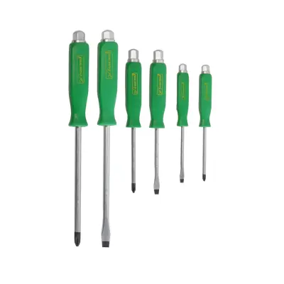 Juego Lion Tools Con 6 Desarmadores De Golpe 0919