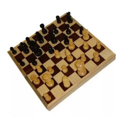 Ajedrez De Madera De Mezquite Numero 2 Tablero De 40 X 40 Cm