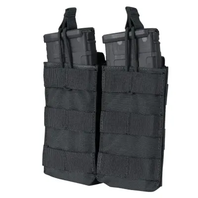 Bolso Condor Outdoor Porta Cargador Doble De Ar15 Ma19 - Negro