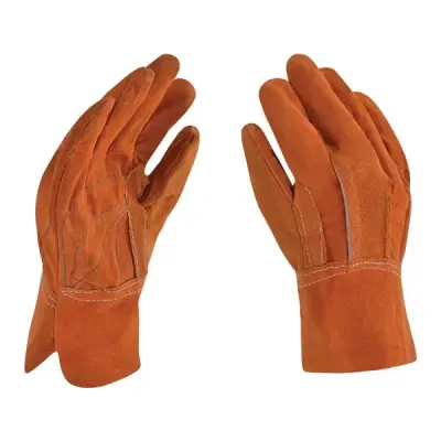 Guante Glove Corto De Carnaza 0537
