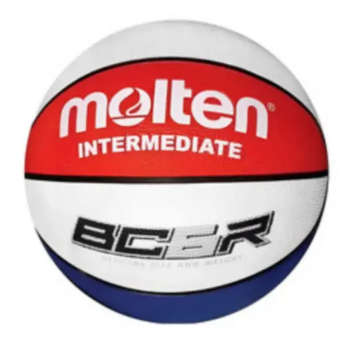 Balon De Basquetbol Molten Hule Tricolor Bc6r Num 6