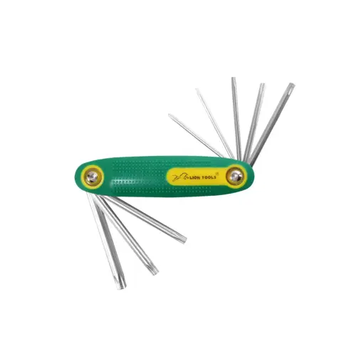 Juego Lion Tools Con 8 Llaves Torx 1454