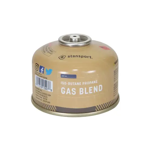 Gas Isobutano Para Estufas De Campismo Stansport 3.9 Onz 110 Grs