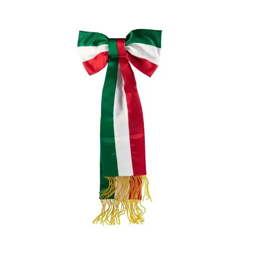 Moño Tricolor Para Bandera Reglamentaria