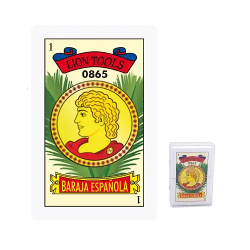 Baraja EspañOla Lion Tools De Pvc 0865