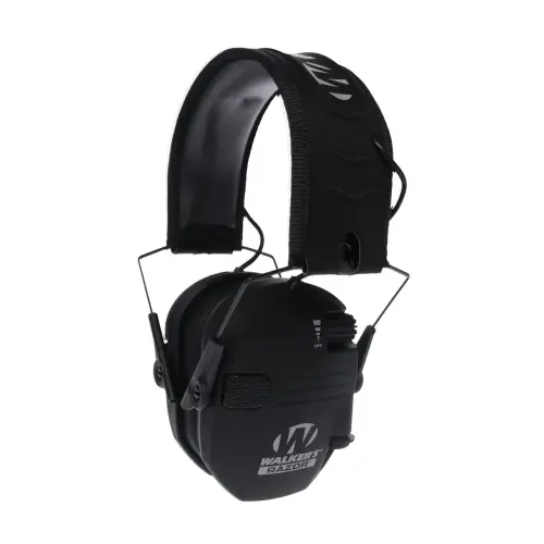 Protectores Auditivos Electronicos Walkers Razor Slim Con Estuche 23 Db - Negro