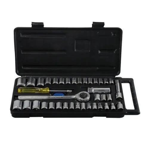 Juego Lion Tools De Matraca Y Dados 40 Pzas 0033