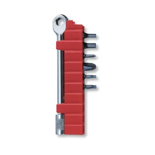 Juego De Dados Victorinox Con Matraca Porta Bits Y 6 Bits 3.0306