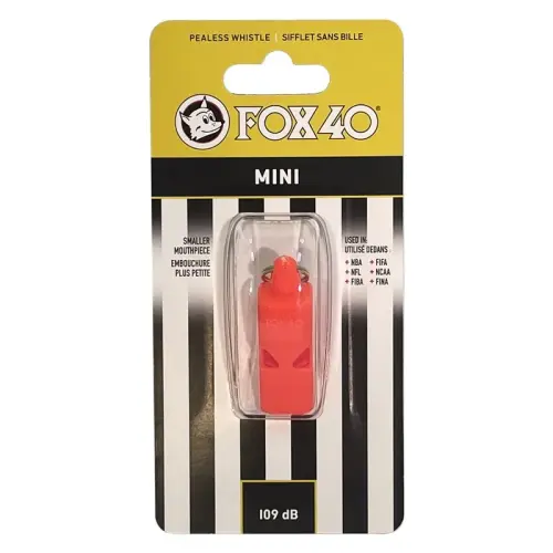 Silbato Fox 40 Mini En Colores 109 Db - Naranja