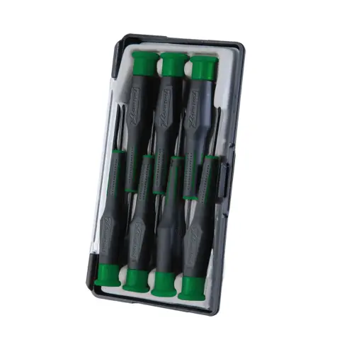 Juego Lion Tools Con 7 Desarmadores De Presicion Tipo Torx 2106