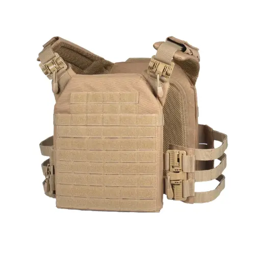 Chaleco Tactico Porta Placas Con Liberacion Rapida Maxtacs Modelo Qr4 - Coyote
